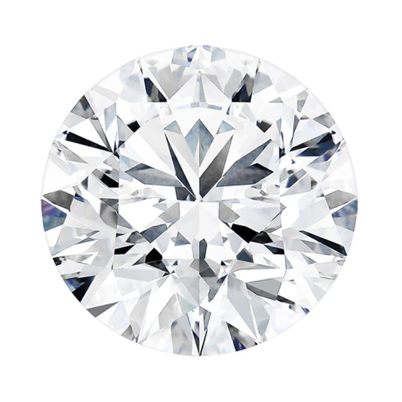 Round Diamond Shape